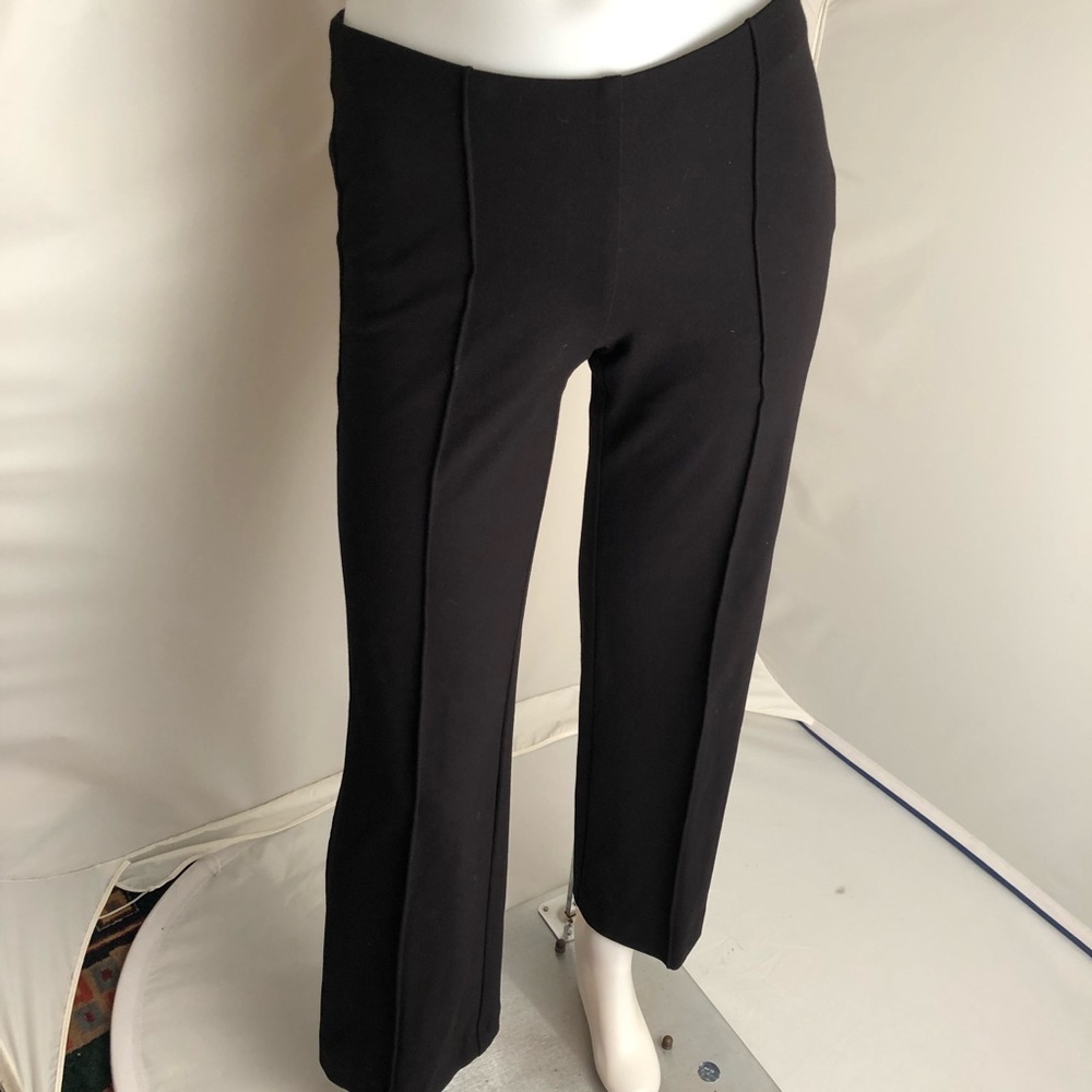 Bailey 44 black side zip ponte pants